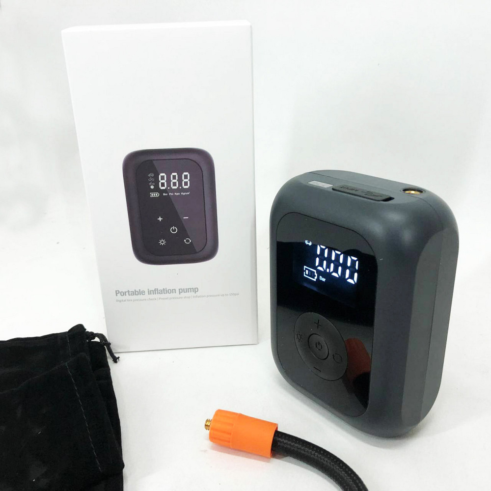 Портативный компрессор для машины CZK-4234 20 л, Автокомпрессор для подкачки колес XH-92 Киев - изображение 10