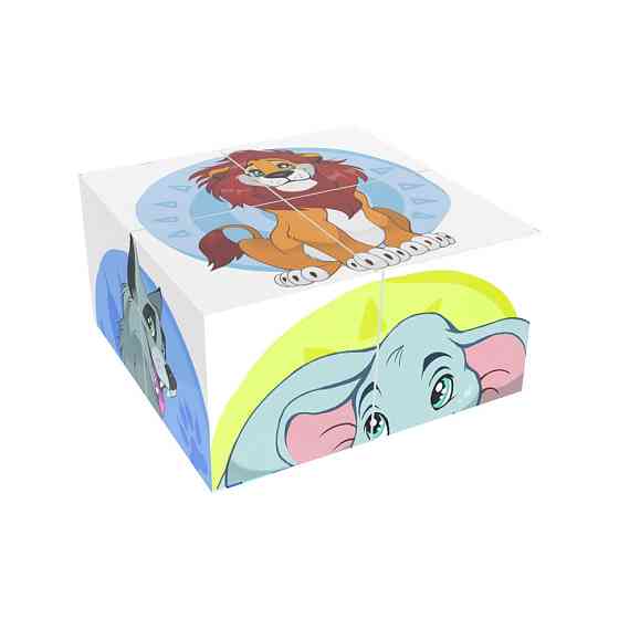 Розвиваючі кубики "Дикі тварини" ТехноК 1820TXK Вінниця