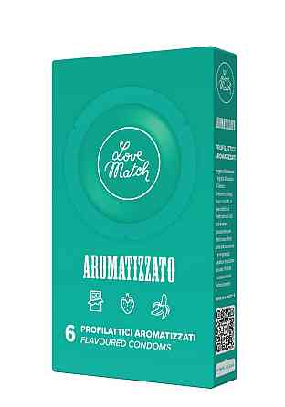 Презервативи - Aromatizzato (Flavoured), 6 шт. Sex Aura Київ