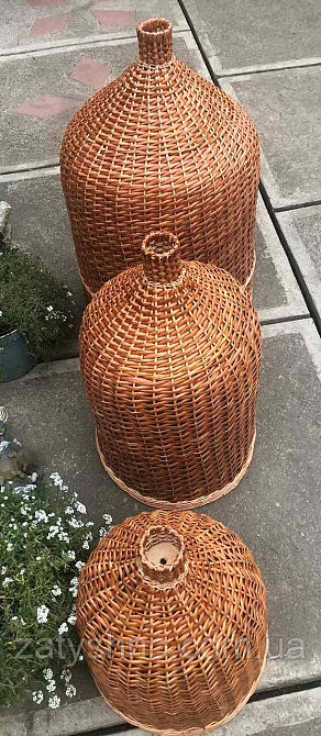 Плетені люстри з лози Київ - фото 6