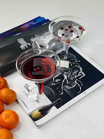 Келих для коктейлю маргарити "Оскар" 200 мл 102-561 скло прозоре Київ