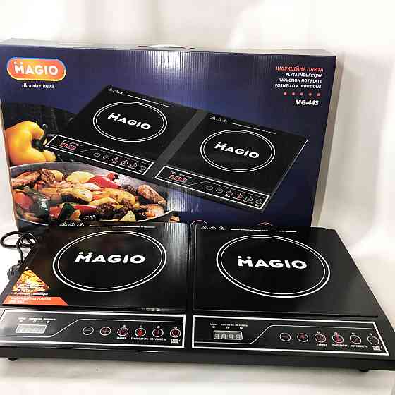 Електричні плити хорошої якості MAGIO MG-443, Маленька електроплита настільна, Домашня електрична плита AC-22 Івано-Франківськ