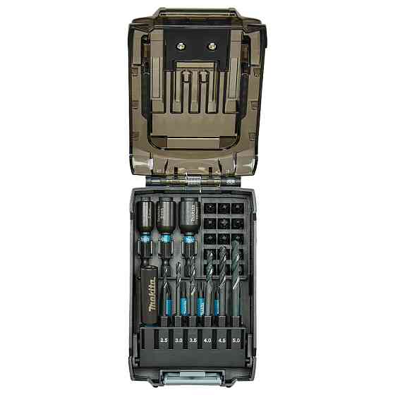 Набір біт та свердл 31 шт. Impact Black у формі батареї XGT Makita (E-22850) Коломия