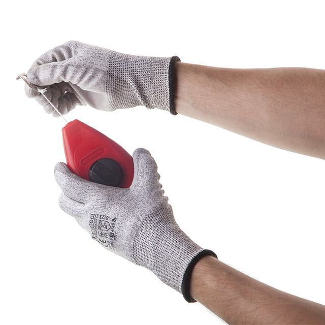 Комплект 3-в-1: шнур розмічальний 15 м, коректор 115 г, шнуровий рівень INTERTOOL MT-2505 Київ - фото 6