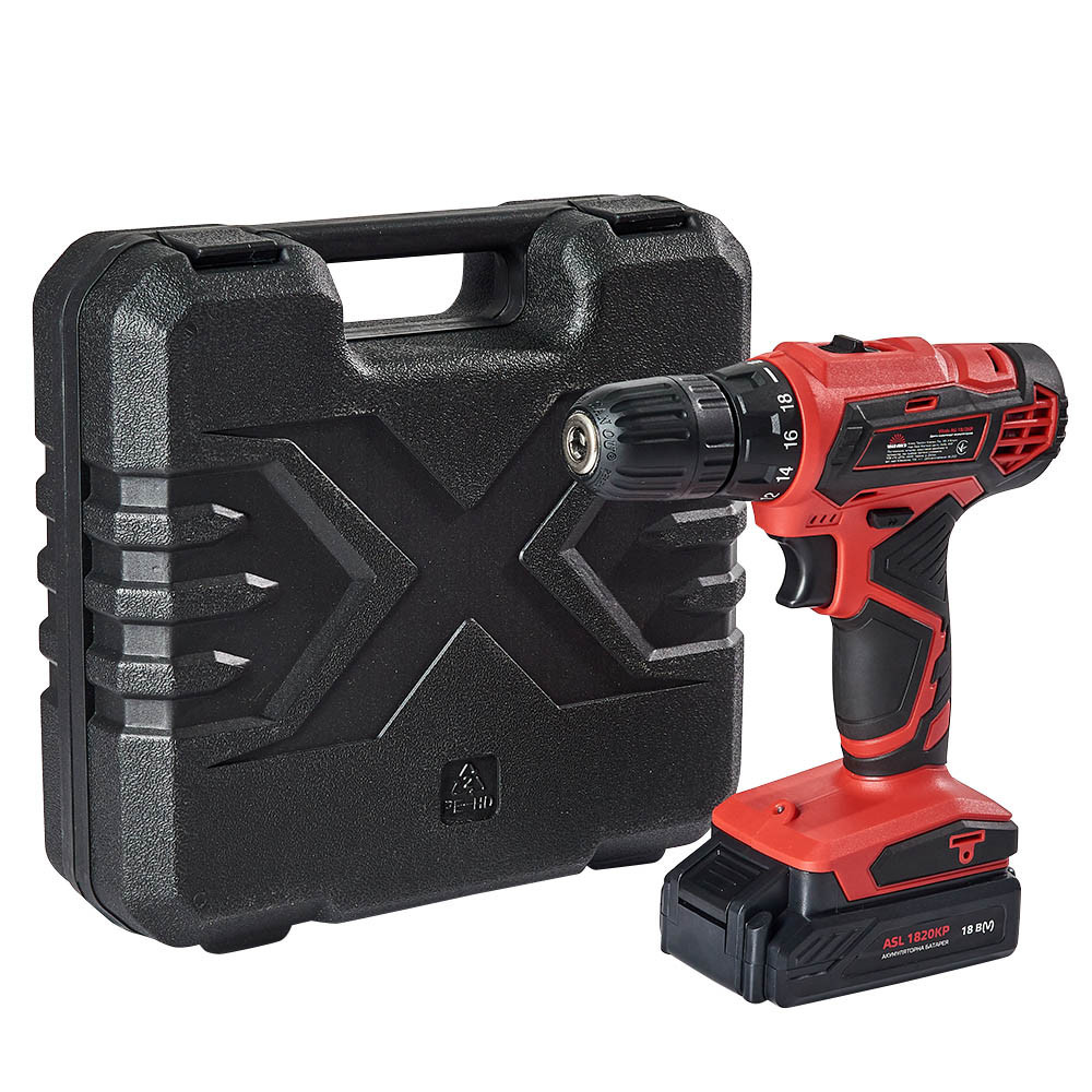 Дриль-шурупокрут акумуляторний Vitals AU 18/2KP Харків - фото 1