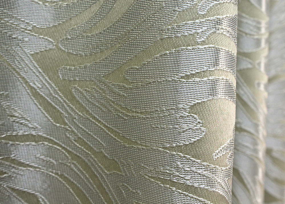 Комплект коротких штор VR-Textil Жаккард Magic № 1602ш Сатин 145х170 см 2 шт (35-0247) Киев - изображение 7