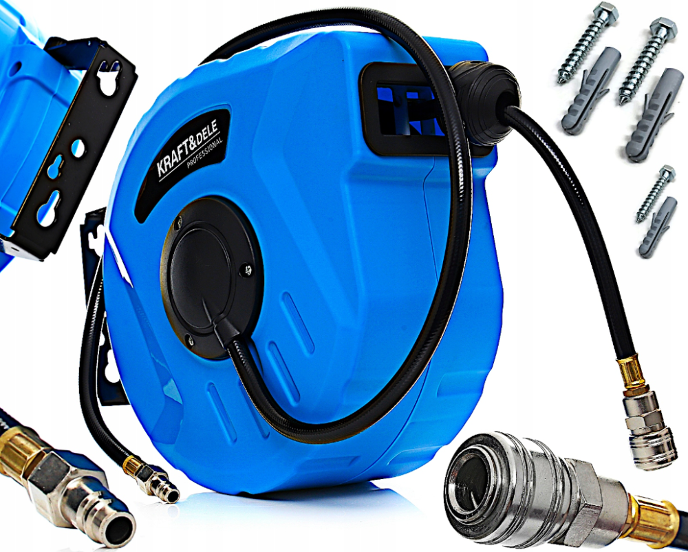 Шланг пневматический на котушке 1/4