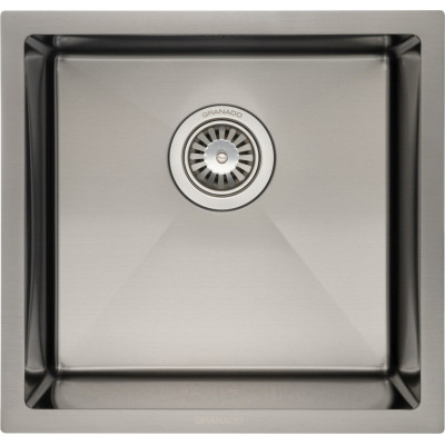 Мойка кухонная GRANADO Under top STEEL S201 black (GS08201B) Винница - изображение 1