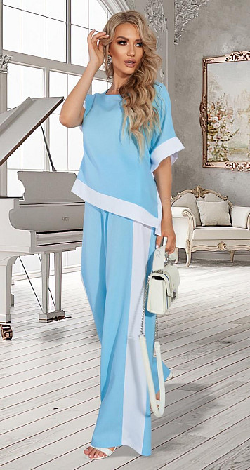 Ошатний брючний костюм (42) Київ - фото 2