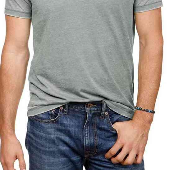 Браслет з натуральних каменів тигрове око, гематит, обсидіан та намистини око від пристріту, чоловічий браслет на резинці Київ