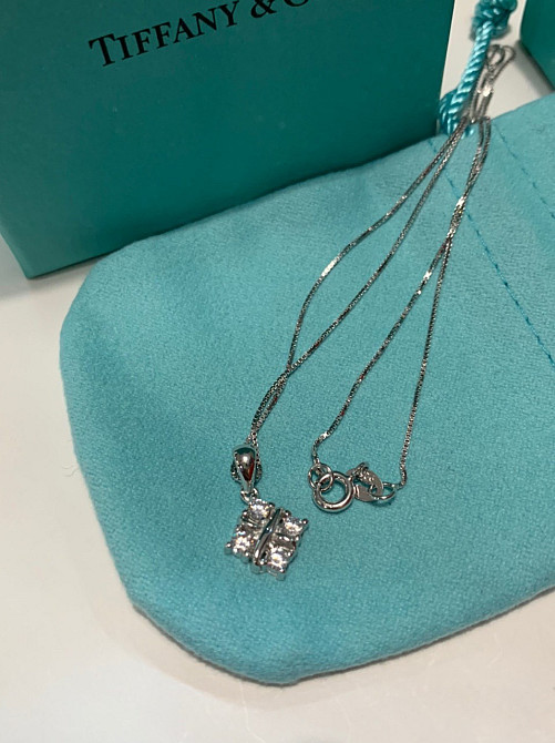 Tiffany Тиффани подвеска, серебро 925 пробы / упакована в мешочек Tiffany Одесса - изображение 1