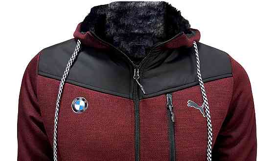 Женская трикотажная куртка-кофта на меху Puma Thumbnail 1 of BMW ,оригинал Киев