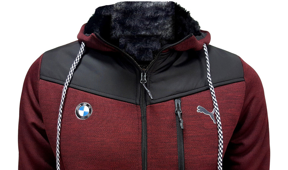 Женская трикотажная куртка-кофта на меху Puma Thumbnail 1 of BMW ,оригинал Киев - изображение 6