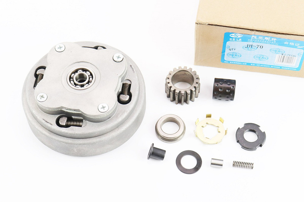 Зчеплення дводискове у зборі (кошик) Delta 70/110cc "механіка" + 9 деталей Киев - изображение 1