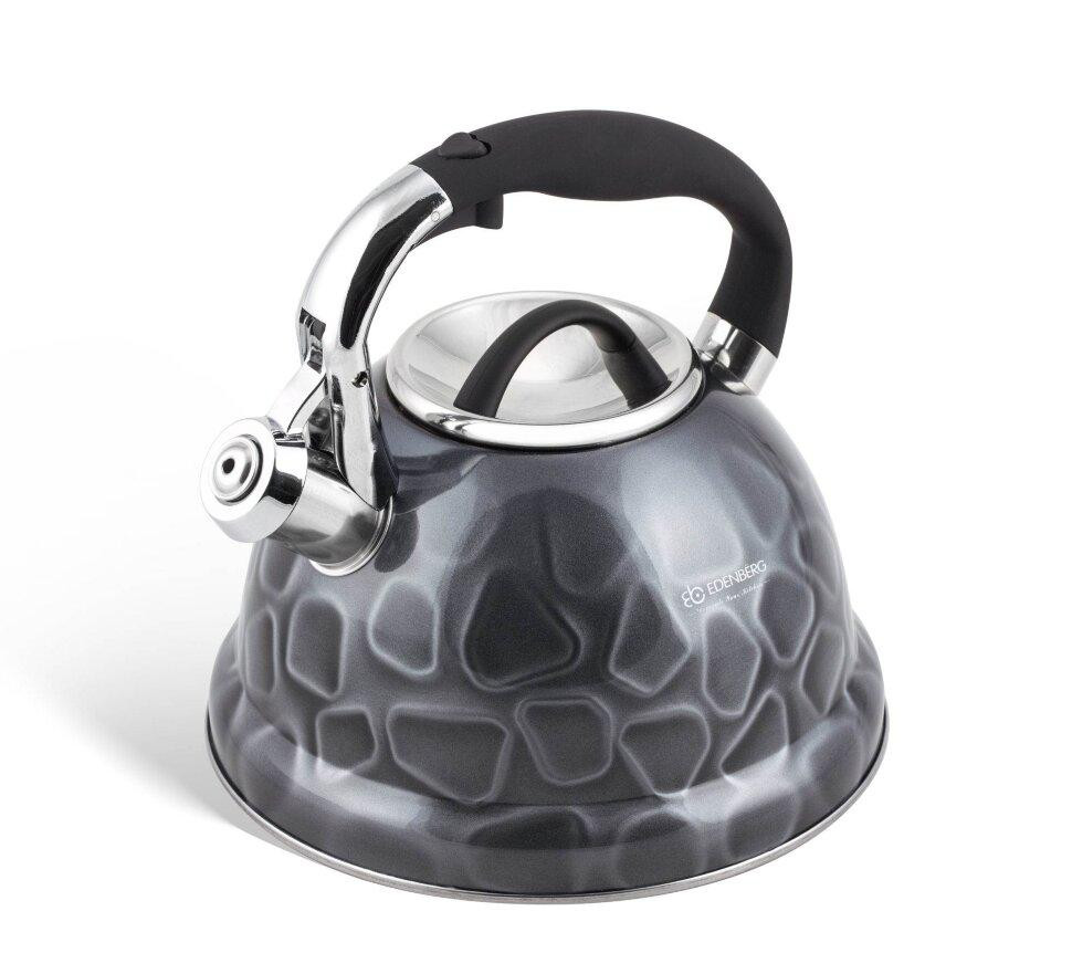 ЧАЙНИК (НЕРЖАВЕЙКА) 3Л СО СВИСТКОМ - EDENBERG - EB-1910 Одесса - изображение 6