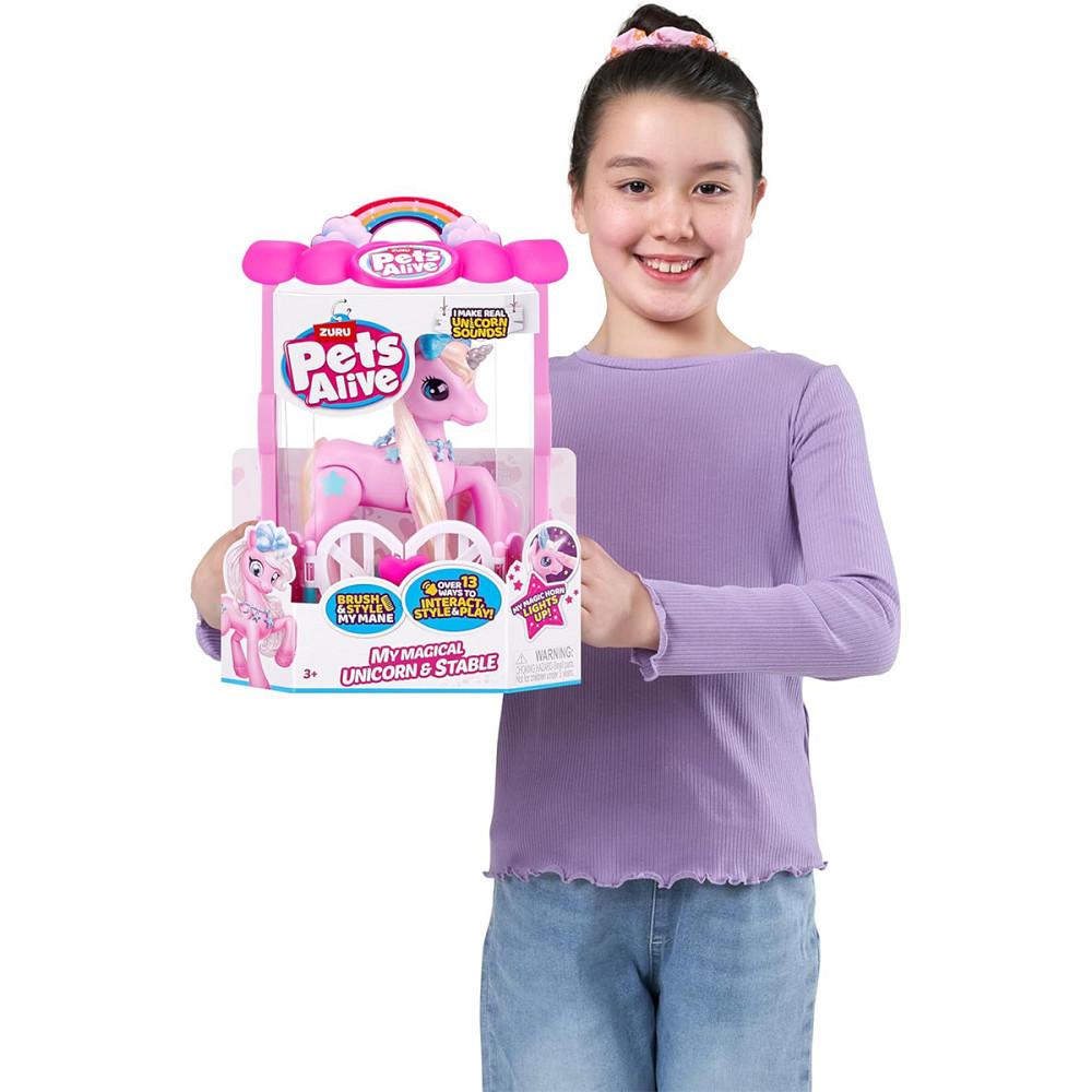 Інтерактивний ігровий набір Pets Alive – Чарівний єдиноріг у будиночку Дніпро - фото 2