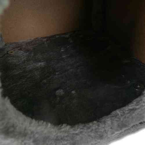 Когтеточка с лежанкой на ножках для кошек + игрушка Purlov (26215) Нововолынск