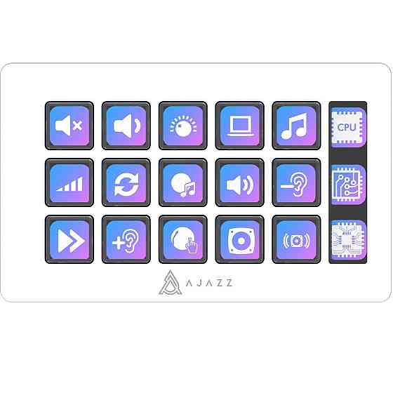 Контролер для стримінгу Ajazz AKP153E USB White (AKP153E-W) ( 22160 ) Харків