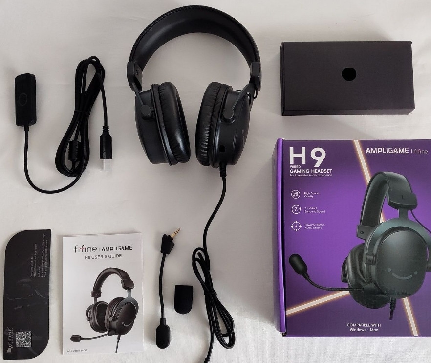 СРОЧНО! НОВЫЕ Игровые Наушники Fifine H9 Black 7.1. Харьков - изображение 5