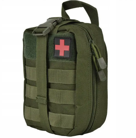 Тактический подсумок под аптечку (21х15см) Оливковый Киев