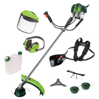 Тример садовий Verto бензиновий 42.7куб см, 1.2к.с., ліска 46см, ніж 25.5см, 7.3кг (50G491) Вінниця - фото 8