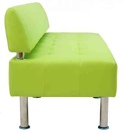 Диван Office Boom двойка со спинкой 1550х650х750 Зеленый Киев