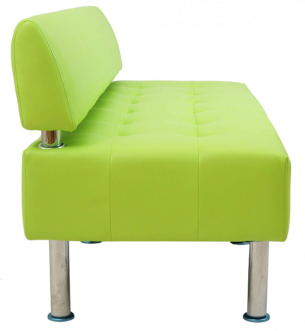 Диван Office Boom двійка зі спинкою 1550х650х750 Зелений Київ - фото 3