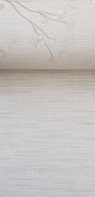 Шпалери вінілові на флізеліні Grandeco Anita1,06х10 тонка смужка дощик матові сіро-бежеві Київ - фото 3