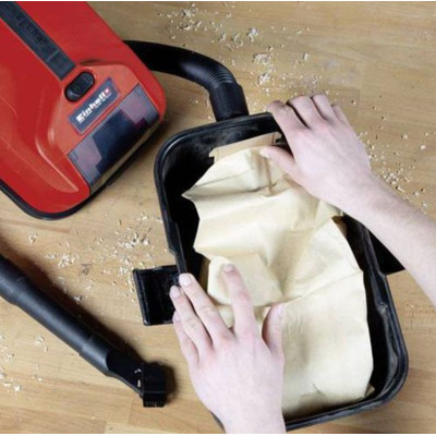 Мешок для пылесоса Einhell TC-VC 18/10 Li-Solo, бумажные, 10л, 5 шт (2351260) Винница - изображение 2