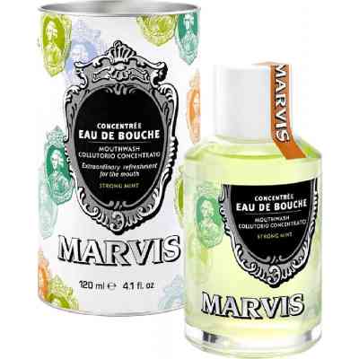 Ополіскувач для порожнини рота Marvis концентрат Інтенсивна м'ята 120 мл (8004395155781) Вінниця