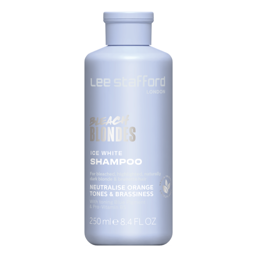 Шампунь для волосся з синім пігментом Bleach Blondes Ice White Toning Shampoo Lee Stafford 250 мл Київ - фото 1