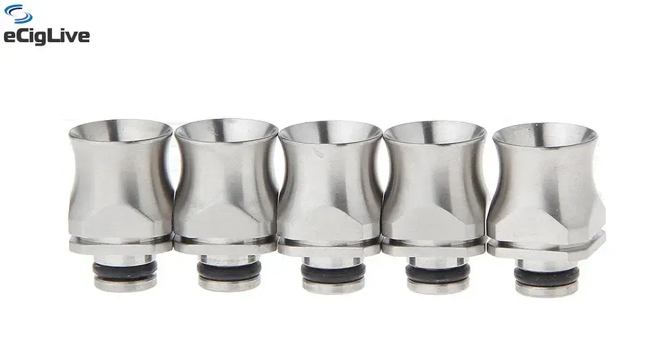 Широкий сталевий 14 мм мундштук (Drip Tip) 510 Київ - фото 4