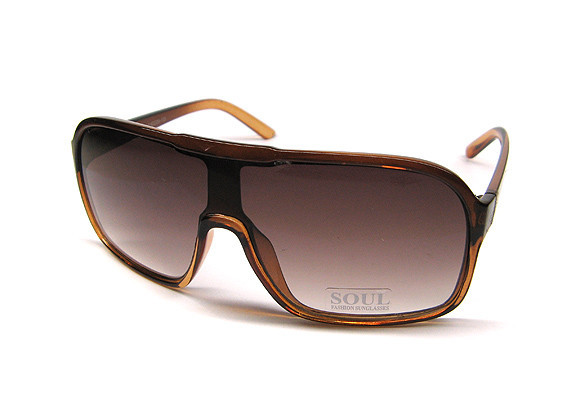 Сонцезахисні окуляри коричневі Соул Soul Київ - фото 1