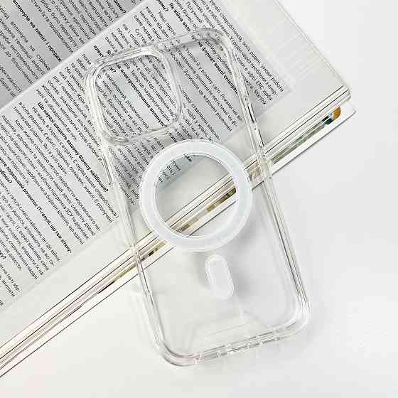 Прозрачный чехол Space Magnetic для iPhone 16 Pro Max Киев