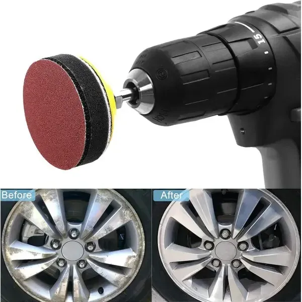 Шлифовальный диск с 100 кругами на липучке 50 мм Киев - изображение 8