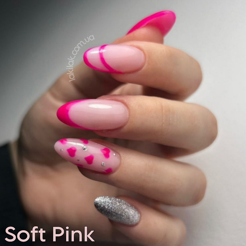 Гель для нарощення нігтів Польща Soft Pink 15мл Херсон - фото 1