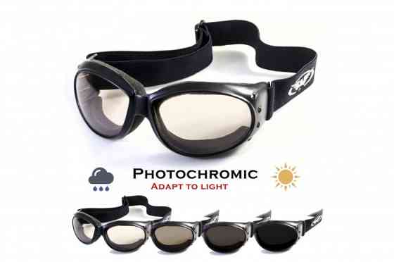 Окуляри захисні Global Vision Eliminator Photochromic (clear), прозорі фотохромні Запоріжжя