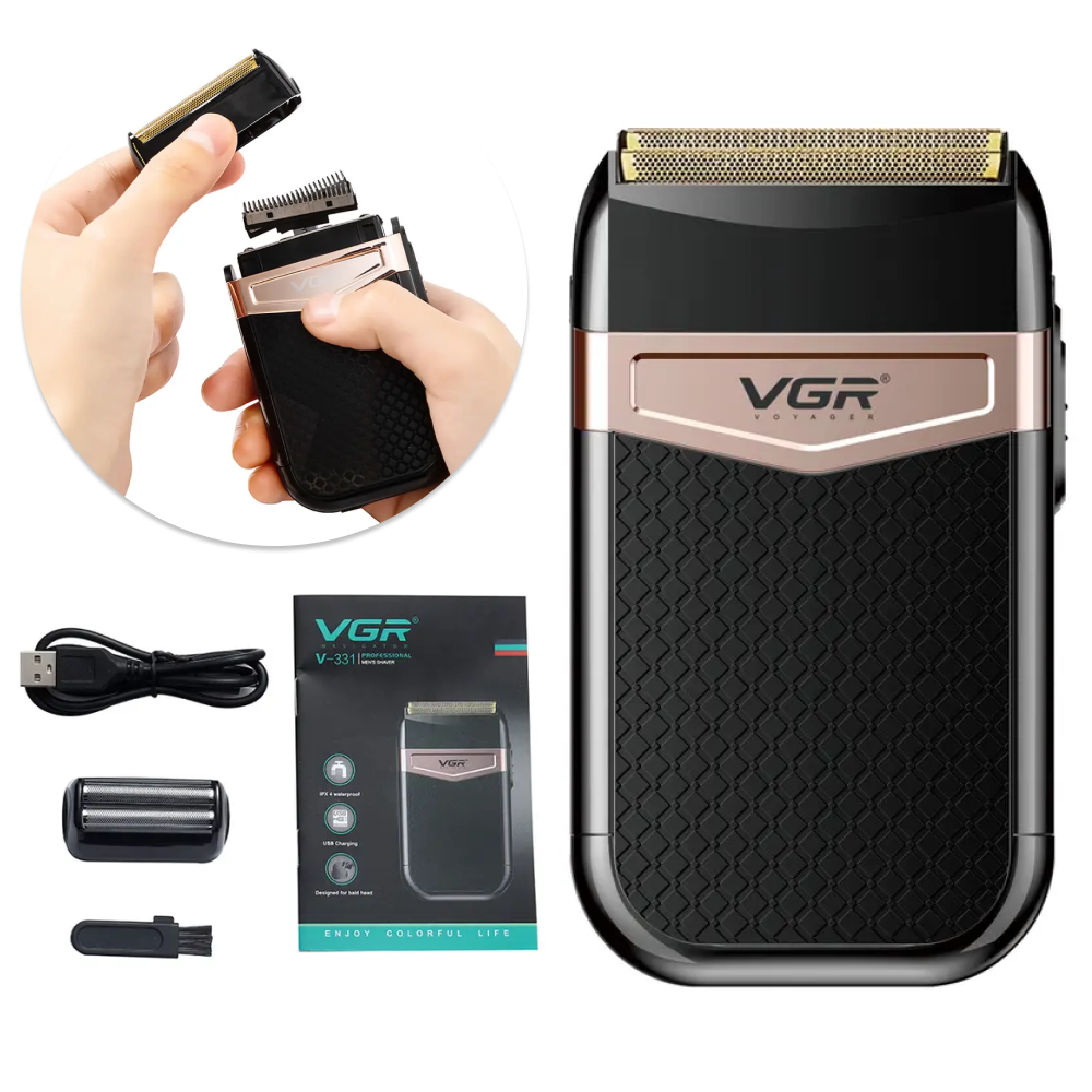 Электробритва триммер с насадками V-331 SBR Киев - изображение 1