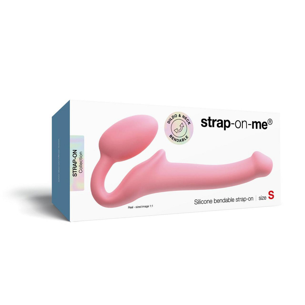 Безремінний страпон Strap-On-Me Rose S, повністю регульований, діаметр 2,7 см Sex Aura Київ - фото 7