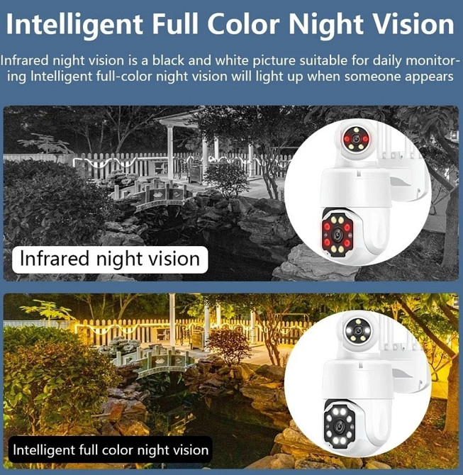 Камера Wifi 8мп 2 об'єктива ×50 зум. Харків - фото 1