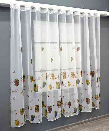 Кухонная арка VR-Textil № 1753т шифон разноцветный 280х170 см (53-0058) Киев