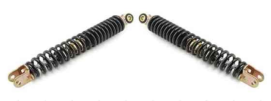 Амортизаторы (пара) GY6, DIO ZX, LEAD 30 см, стандартные (черные) Мукачево