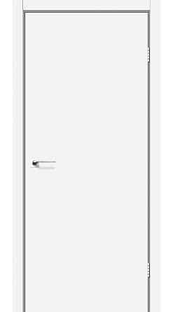Двери PLATO. Полотно, эко-шпон Белый мат Киев