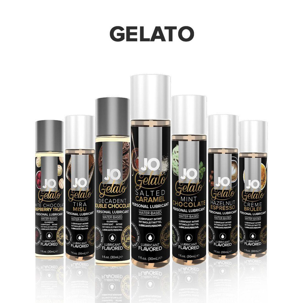 Смазка на водной основе JO GELATO Salted Caramel (120 мл) без сахара, парабенов и гликоля Sex Aura Киев - изображение 5