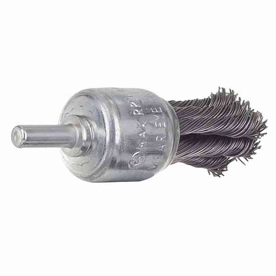 Щетка проволочная чашевидная Ø25мм хвостовик Ø6мм (стальная витая) SIGMA (9028021) Ровно