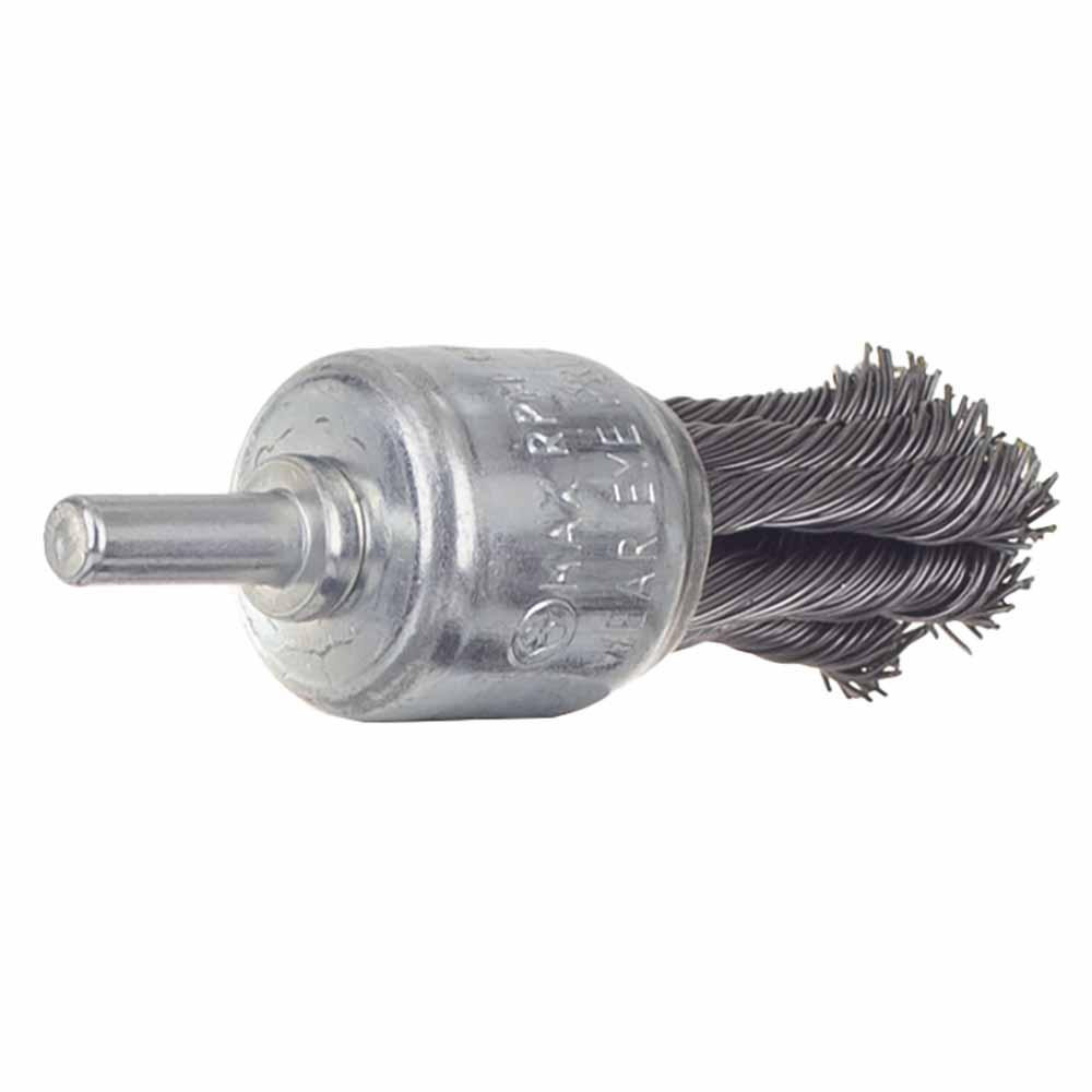 Щетка проволочная чашевидная Ø25мм хвостовик Ø6мм (стальная витая) SIGMA (9028021) Ровно - изображение 3
