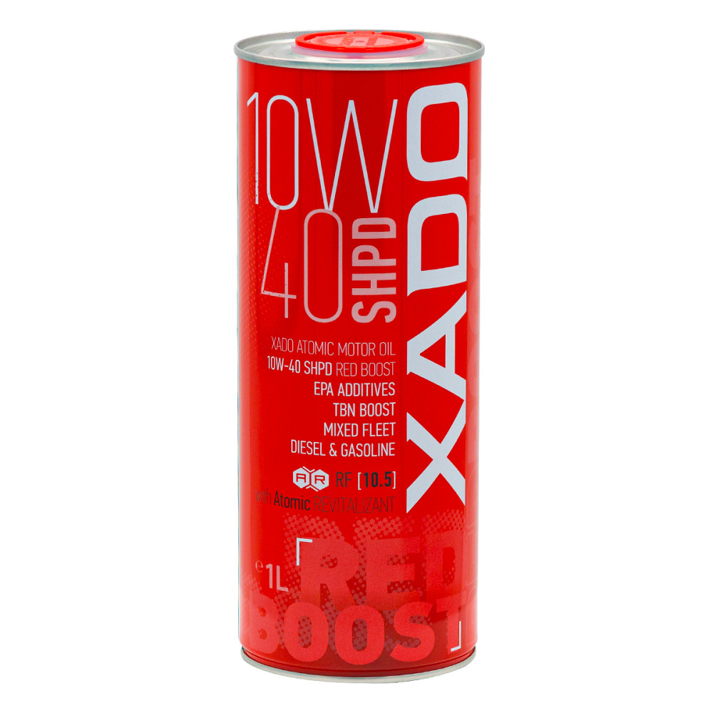 Моторне масло Xado Atomic Oil Red Boost 10W-40 1л Львів - фото 1