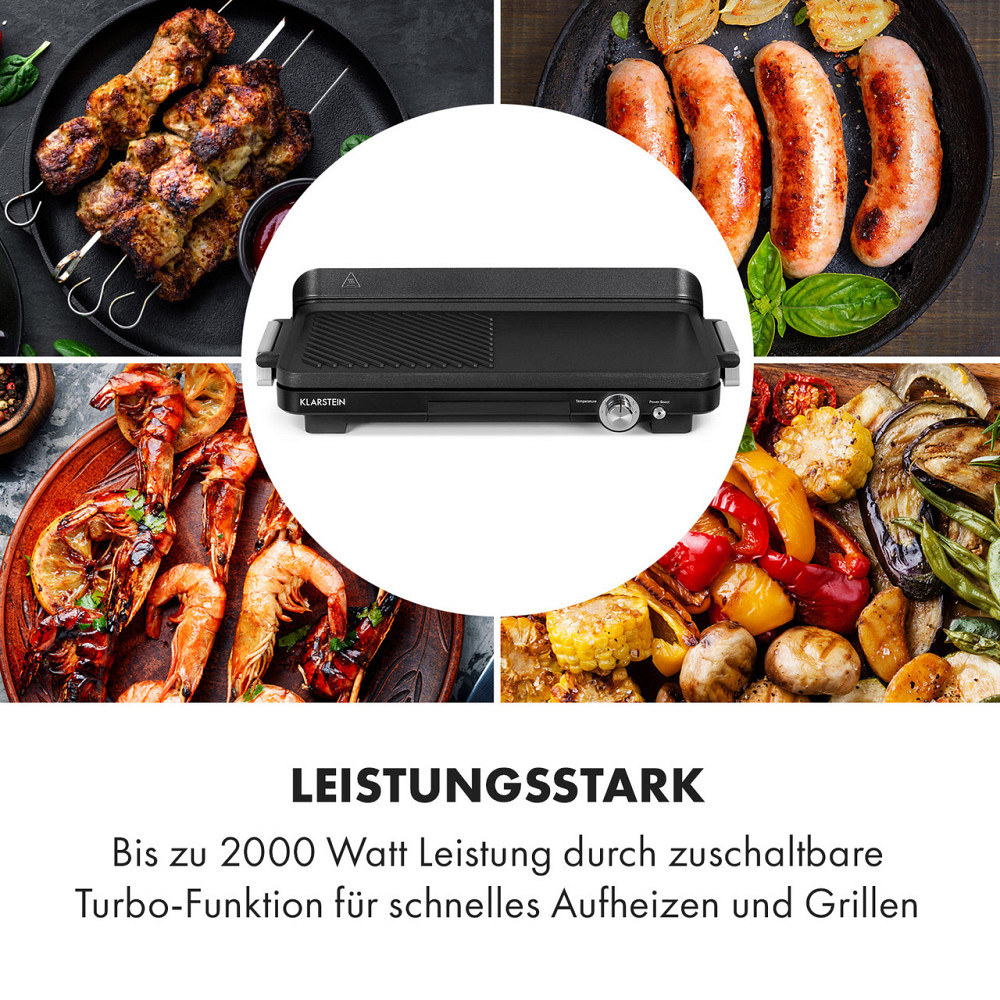 Электрический настольный гриль Charleroi Turbo 2000 Вт DuoGrill Concept с антипригарным покрытием 50,8x25,4 см Ровно - изображение 4