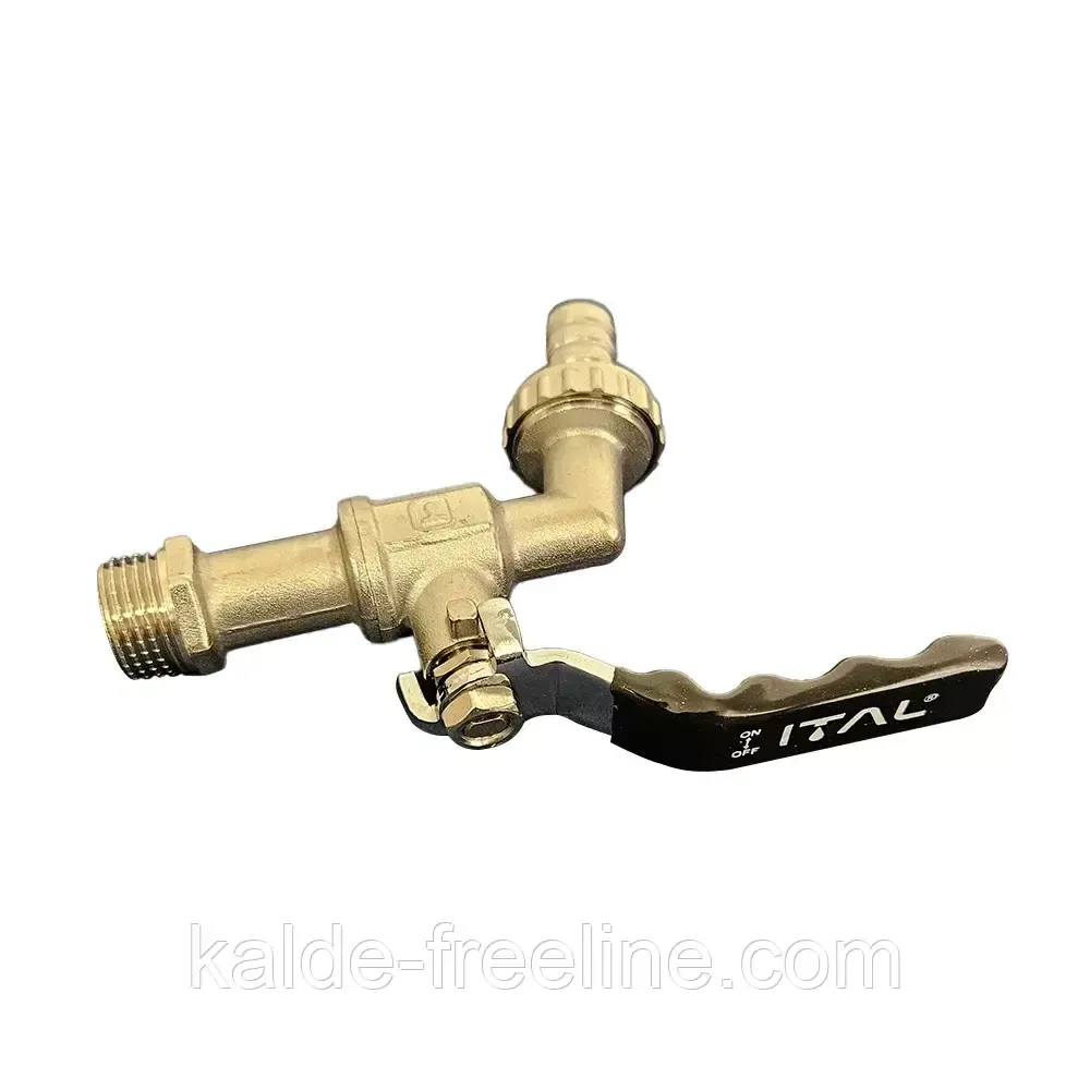 Кран шаровый поливочный 1/2" ITAL Харків - фото 3