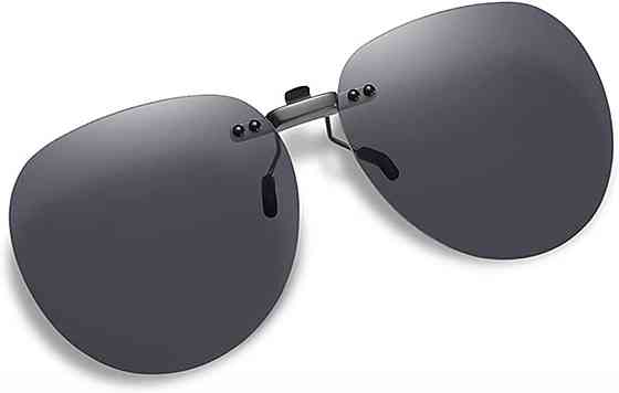 Сонцезахисні окуляри-кліпси чорні Луцк